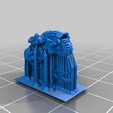 Heavy_Bike_Melt_Plate.png Free STL file Galactic Crusaders - Heavy Bike - 6-8mm・Model to download and 3D print
