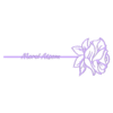 JDM_Rose_Merci_Atsem.stl Роза - Спасибо Ацем