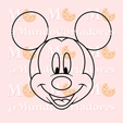 3.png CUTTER AND STAMP - MICKEY MOUSE - CUTTER COOKIES