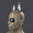 6.png Cyberpunk Techwear Cat Ears and Eye Armor Patch