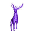 deer.stl Checkman Deer 3D print model