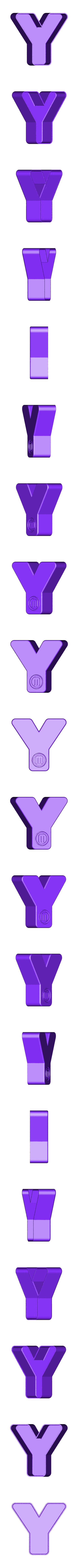 Y_frame.OBJ NYC- New York Letters