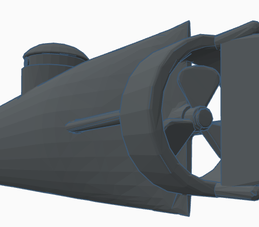 🎨 Simple CSS/ H.L. Hunley・Free 3D File for ・Cults