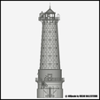 Arngast-Lighthouse-8.png ARNGAST LIGHTHOUSE - N (160) SCALE MODEL LANDMARK