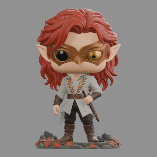 Lucien Vanserra — ACOTAR — Funko-Style Figure | 3 Base Options