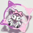 fan-sanrio-2.png Kuromi And My Melody Fan Grill