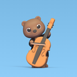 Cod2160-Otter-Playing-Cello-1.png Loutre jouant du violoncelle