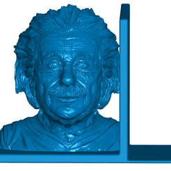 EBclose.png Fichier STL gratuit Serre-livres Einstein (gauche et droite)・Objet pour impression 3D à télécharger