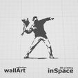 1.jpg Banksy - Flower thrower - Wall art