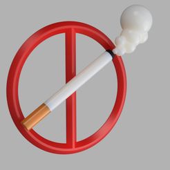 No_Smoking_2019-Oct-30_03-15-24AM-000_CustomizedView16229125471_jpg.jpg Download free 3MF file No smoking sign • Template to 3D print, MAyobe