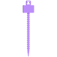 THIN_NOTE.STL Archivo STL gratis Lazos del cable・Diseño imprimible en 3D para descargar