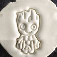 IMG_20200712_164422.jpg Groot - Guardians of the Galaxy (Cutter cookie)