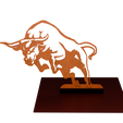 untitled.png CNC DECORATIVE BULL SILHOUETTE - LASER CUTTING