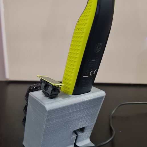 Download STL file PHILIPS ONEBLADE CHARGING STATION • 3D printer object