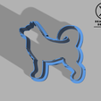 Husky-Cutter.png Husky DOG FONDANT AND COOKIE CUTTER FOR BAKING