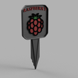 Raspberry-ID-Stake-v2.png Gardening Identification Stakes - Complete Set