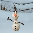 1000013298.jpg Snowman for Christmas - Inspired by Olaf from Frozen - ARTICULATED