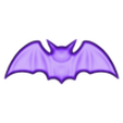 Bat Mold - STL - Positive Piece.stl 08 Halloween Moldings Collection - Chocolate Silicone Mold