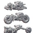 Bikes4.jpg Space Dwarfs (4 bikes, drivers, walker, and minis)