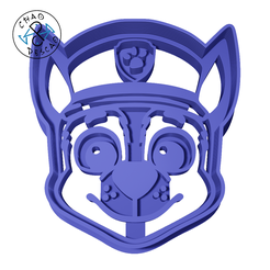 Paw-Patrol-Chase_cp.png Chase - Paw Patrol - Cookie Cutter - Fondant