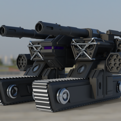 Huntress-final-render-1.png Huntress - 100 Ton Assault Tank - ArtilleryMech