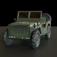 5.png Download OBJ file Armour Jeep • 3D printable object, irfanbukhari3377