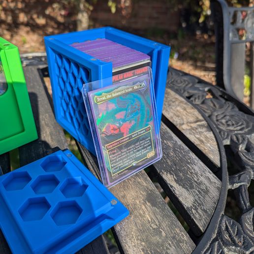 📦 DragonScale Commander Deck Box Toploader/Mini Snap・ 3D File for 3D ...
