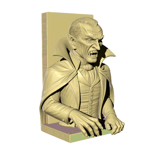 🧛 Vampire Castle Bookend – Gothic Horror 3D Printable Decor for Book ...