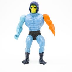 MOTU-Skeletor-bras-gaucheFACE.jpg Free STL file SKELETOR MOTU Left arm 1981・3D print design to download