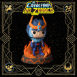 Capa.png Phoenix Ikki - Saint Seiya (Knights of the Zodiac) - Funko Pop Style - 3D Print STL
