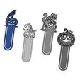 halloween-lesezeichen-set1.jpg Halloween bookmark set