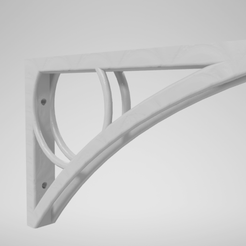 Shelf-1.png Archivo STL Soporte de estantería・Design para impresora 3D para descargar