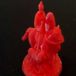 miniKilkamiCavalryPiece.jpg STL-Datei Mini Kilkami Spielfiguren - Paar・3D-druckbare Vorlage zum herunterladen
