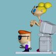 4.jpg Dexter & Dee Dee - Dexters Laboratory - Cartoon Network - Fan Art