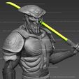 yoshimitsu5.jpg Yoshimitsu Tekken Fan Art Statue 3d Printable