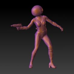 720X720-7.jpg guerrière cyberpunk - retro space - Rpg