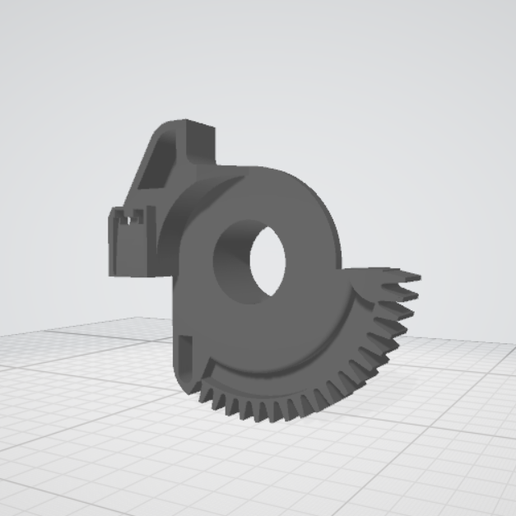 MITSUBISHI OUTLANDER II Throttle Gears - 3D model önizlemesi