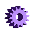 Engrenage - Gear.stl STL file Mechanical universal telephone holder - Mechanical universal telephone holder・3D printing idea to download