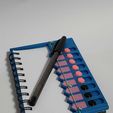 checklist-blue-pink-black-pen.jpeg Checklist Template with Counter