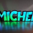 IMG_20220410_135510.jpg Lámpara LED con nombre - Nombre Michel