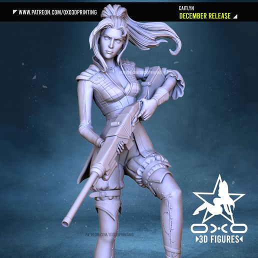 OXO3D_Figures_Caitlyn_05.jpg Caitlyn Arcane
