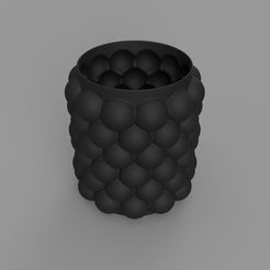 Render-01.jpg Bubbles 053C (Vase) | Ø170 X 190mm