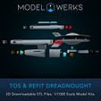 Dreadnought-8.jpg 1/1000 TOS and Refit Dreadnought
