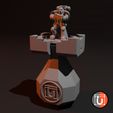 WithModel_2.jpg Бесплатный STL файл Малярная ручка・Дизайн 3D-принтера для скачивания