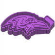 11.png NFL Baltimore Ravens FRESHIE MOLD - 3D MODEL MOLDING FOR MAKING SILICONE MOULD