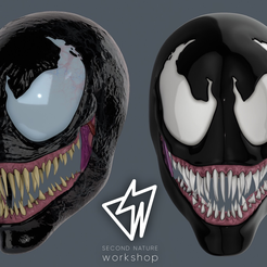 Иллюстрация_без_названия-16.png Файл STL Маска Venom Lethal Protector・Дизайн для загрузки и 3D-печати