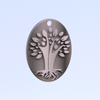 family-tree.png Free STL file Family Tree key chain・3D printable object to download