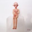 DSC00086.jpg BJD Doll stl 3D Model for printing Elf Cupid Ball Jointed Art Doll 20cm