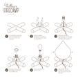 © Mouse FIRECAMP 2S aie te Couper deux rondins de Vissez le support Assemblez le cable bois de diametre 3cm a d’ampoule imprimé en électrique, le culot E14 et ‘9cm et un a Zicm de 3D dans les rondins avec prise électrique en passant longueur. 4 vis de 20mm. le fil dans le trou prévu J J c ° Bloquez le culot a l'aide Vissez ampoule E14 Vissez la flamme de de la bague de serrage dans le culot. lampe imprimée en 3D imprimée en 3D, dans le support de culot Allumez ! Free STL file Firecamp design nightlight・3D printable design to download