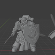Blade-Guard.png Free 3D file Fist Templar Bladeguard Knight・3D printer model to download